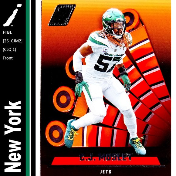 Panini Other - New York Jets (CJ Mosley) - FTBL [25_CJM2]